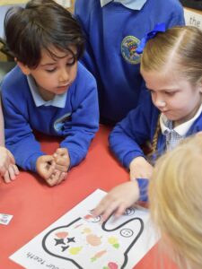 Talking Dental Health at Newbottle Primary School | Good & Bad Foods