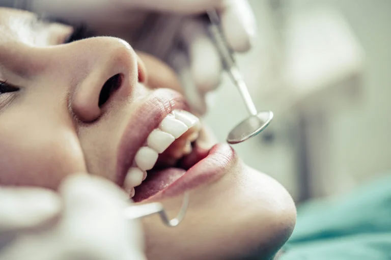 Dental treatment.